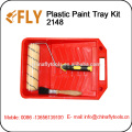 Plastic Paint Tray Kit paint roller brush